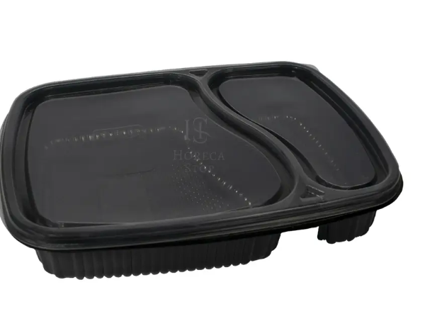 MEAL TRAY WITH LID | 2 CP | PACK OF 500