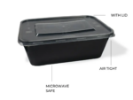 RECTANGULAR CONTAINER WITH LID | PACK OF 500