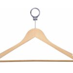 Brown Wooden Cloth Hanger For Clothes dhgr0001 white