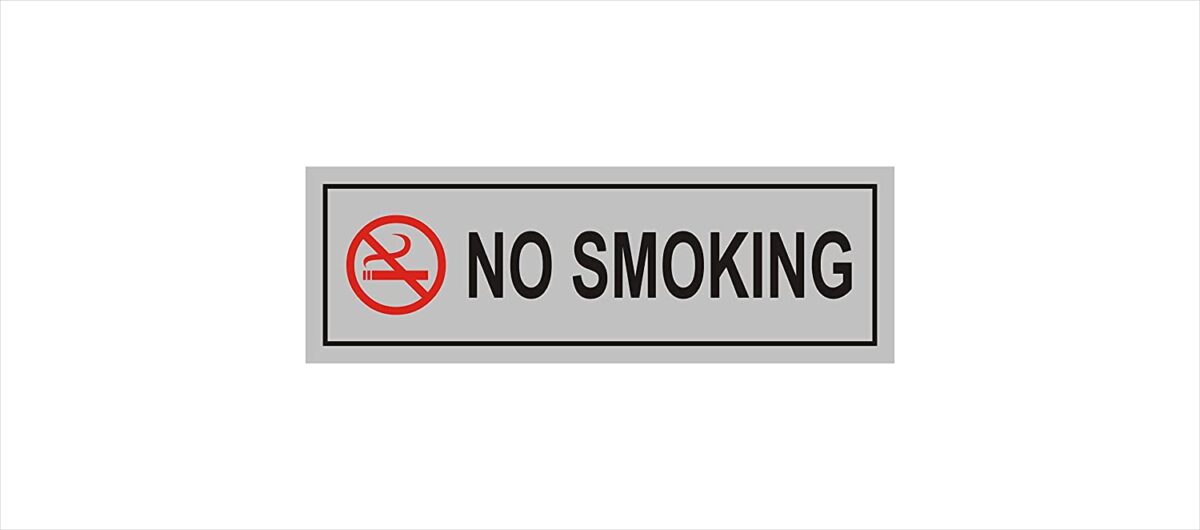 No Smoking Tag - 2