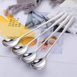 Round Handle Chefing Dish Spoon - 1