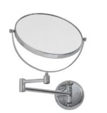 Silver Brass Magnifying Mirror Wall Mounted dmmr0001 2