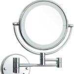 Silver Magnifying Mirror With 5x Magnification dmmr 0009 correct