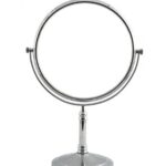 Stainless Steel Round Magnifying Mirror Silver 8 Inch dmrc0016 (1)
