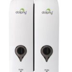 White Set Of 2 Shampoo Dispenser For Liquid dsdr0088 1