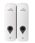 ABS WHITE SOAP DISPENSER SET OF 2 -300ML