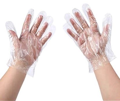 DISPOSABLE HAND GLOVES | PACK 10 PACKET