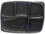 MEAL TRAY WITH LID | 5 CP | PACK OF 500