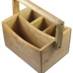 Wooden Cutlery caddy