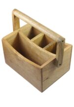 Wooden Cutlery caddy