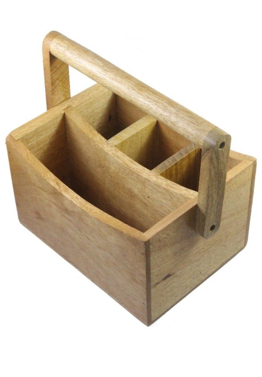Wooden Cutlery caddy Wooden Cutlery caddy