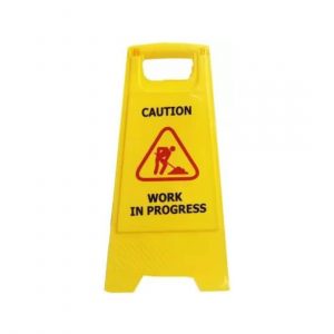 Caution Sign Board