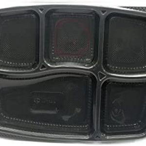 MEAL TRAY WITH LID | 5 CP | PACK OF 500