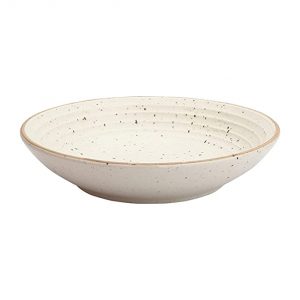 Ceramic Shallow Bowl | 22 CM | Pack Of 48